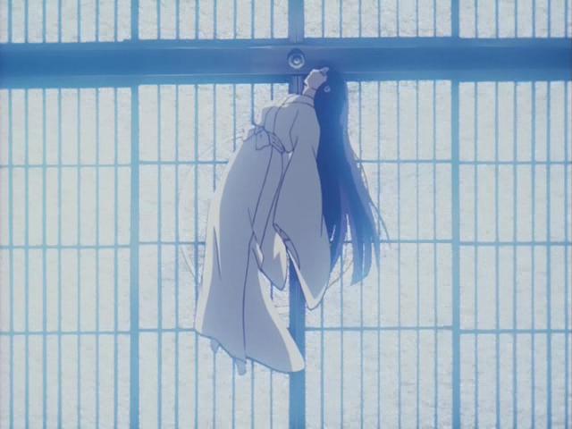 Otaku Gallery  / Anime e Manga / Inu-Yasha / Screen Shots / Episodi / 022 - Il sorriso malvagio, Kikyo tra la vita e la morte / 104.jpg